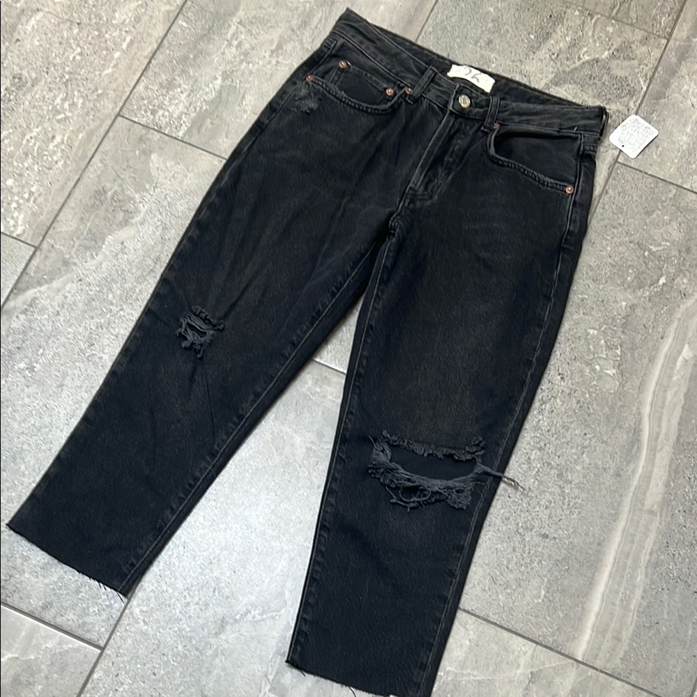 Free People Cropped Denim Jeans NWT